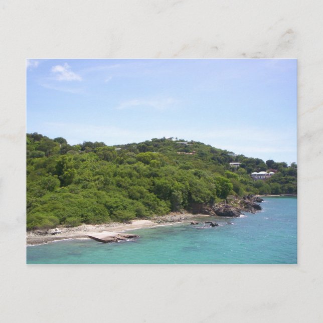 Tropical Island Postcard (Front)
