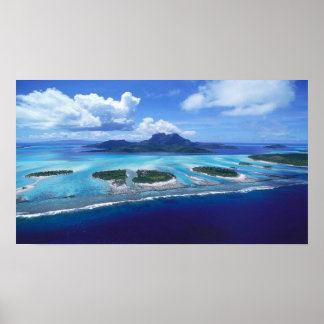 Tropical Island Poster