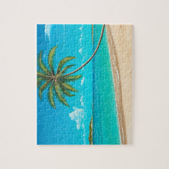 Tropical Island puzzle (Vertical)