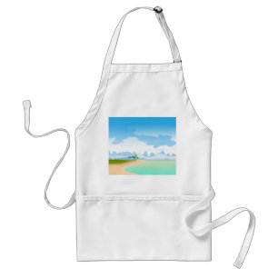 Tropical Island Standard Apron