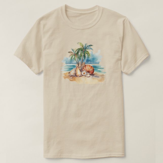 Tropical Island T-Shirt (Design Front)