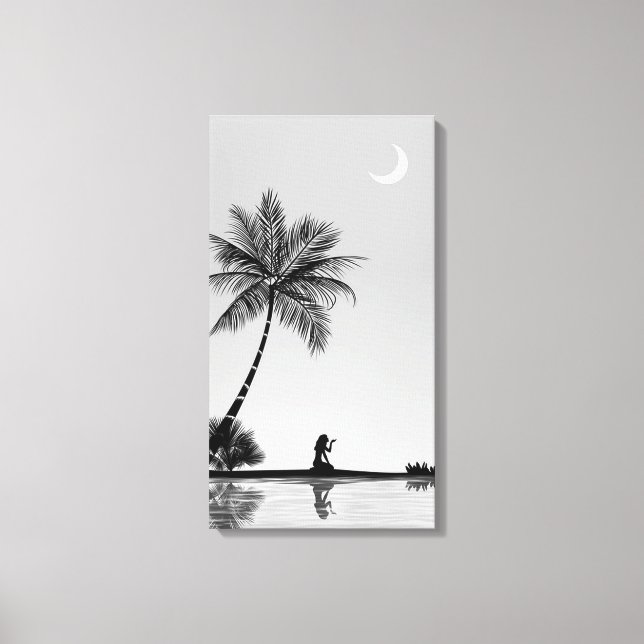 Tropical Isolation Canvas Print (Front)