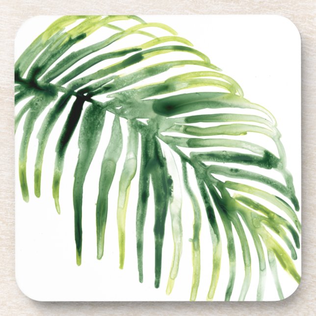 Tropical Jewel Leaf Coaster (Front)