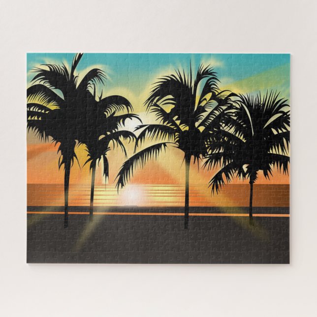 Tropical Jigsaw Puzzle (Horizontal)