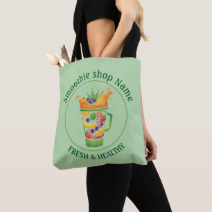 Tropical Juice Blend & Smoothie Juice shop Tote Bag