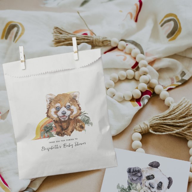 Tropical Jungle Baby Animals | Baby Shower Favour Bags (Creator Uploaded)