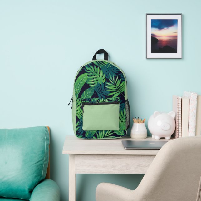 Tropical Jungle Backpack  (Insitu)