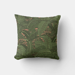 Tropical Jungle Forest Cushion