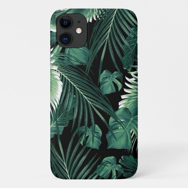 Tropical Jungle Leaves Dream #6 Case-Mate iPhone Case (Back)