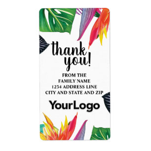 Tropical Jungle Logo Company Professional Business