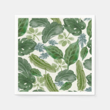 Tropical Jungle Party napkins