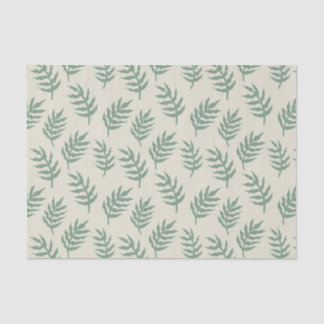 Tropical Jungle Rainforest  Fern Leaves Pattern  Tissue Paper