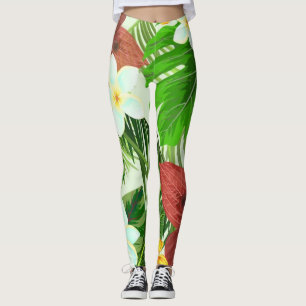 Tropical Jungle Rainforest Leggings
