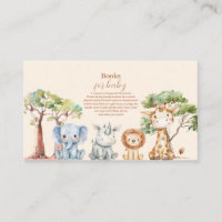 Tropical Jungle Safari Animals Boy  Books for Baby