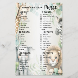 Tropical Jungle Safari Animals Green Leaves Party