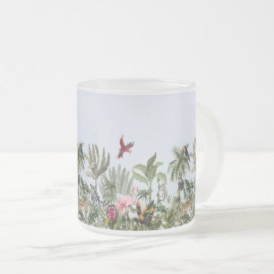 Tropical Jungle Wildlife Ceramic Coffee Mug