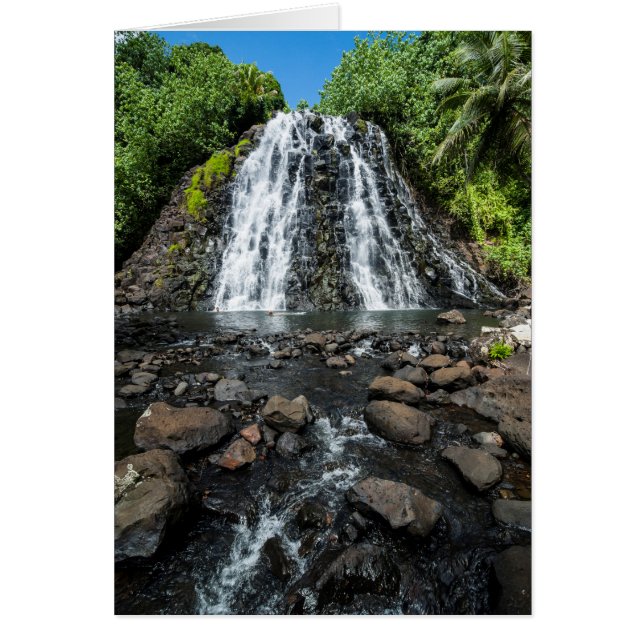 Tropical Kepirohi Waterfall (Front)