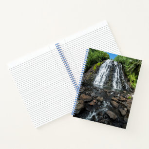 Tropical Kepirohi Waterfall Notebook