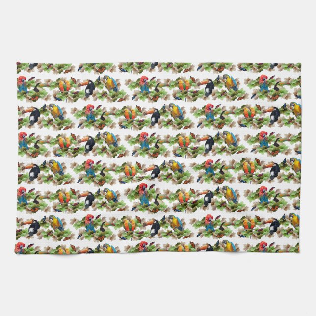 Tropical Kitchen Towel (Horizontal)