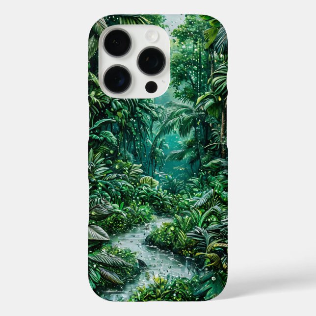 Tropical landscape Case-Mate iPhone case (Back)