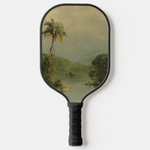 Tropical Landscape Frederic Edwin Church Pickleball Paddle
