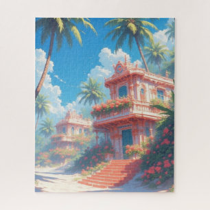 Tropical landscape jigsaw puzzle
