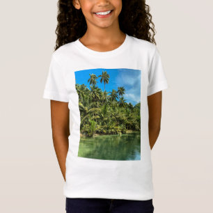 Tropical landscape, philippines, Kawasan falls Cas T-Shirt