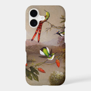 Tropical Landscape with Ten Hummingbirds Heade
