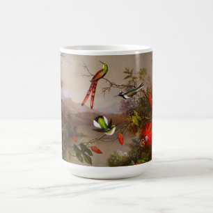 Tropical Landscape with Ten Hummingbirds Heade Coffee Mug