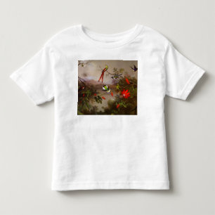 Tropical Landscape with Ten Hummingbirds Heade Toddler T-Shirt