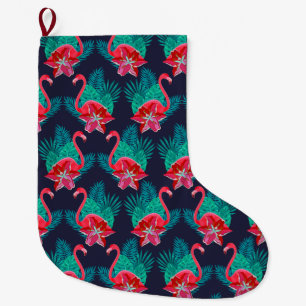 Tropical Large Christmas Stocking
