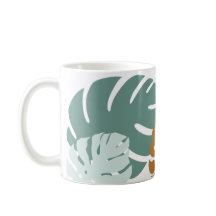 Tropical Leaf Ceramic 11 oz Mug