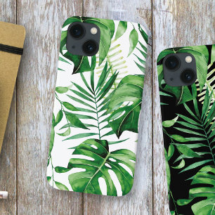 Tropical Leaf Pattern iPhone / iPad case
