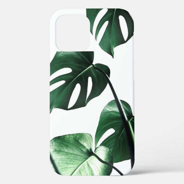 Tropical Leaf Phone Case (Back)