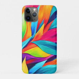 Tropical Leaf Tapestry Painting iPhone 11 Pro Case