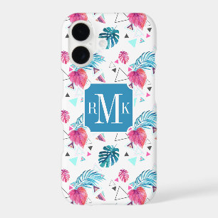 Tropical Leaf Triangle Pattern