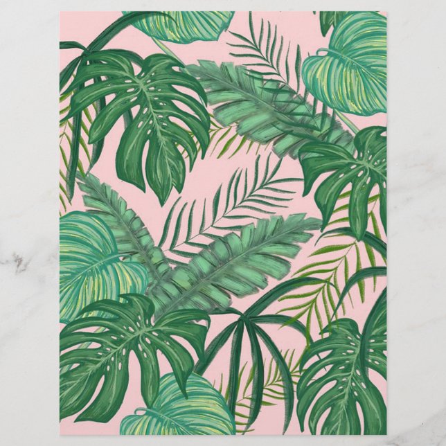 Tropical Leaves (Front)