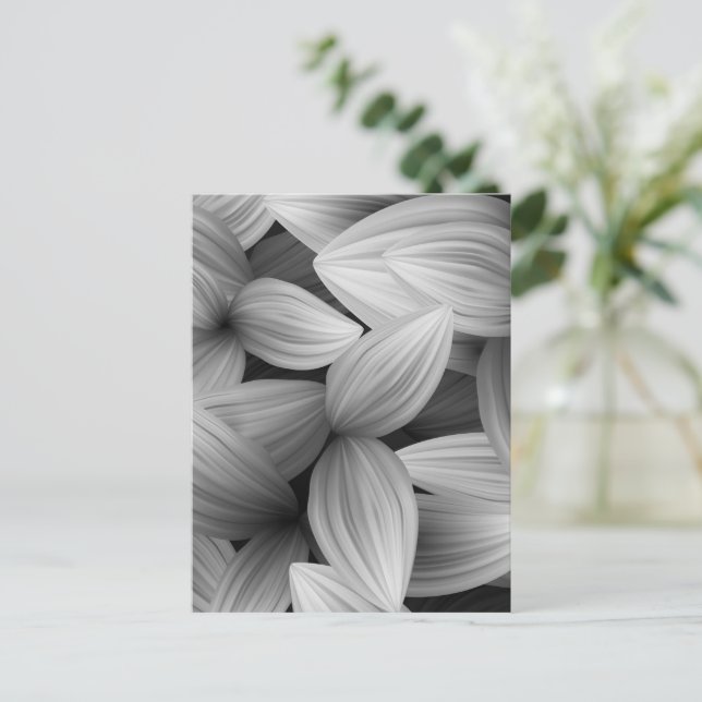 Tropical Leaves 13 Postcard (Standing Front)