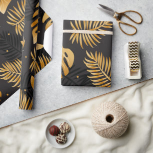 Tropical Leaves 14 Wrapping Paper