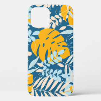 Tropical Leaves: Abstract Jungle iPhone 12 Case