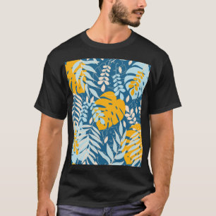Tropical Leaves: Abstract Jungle T-Shirt