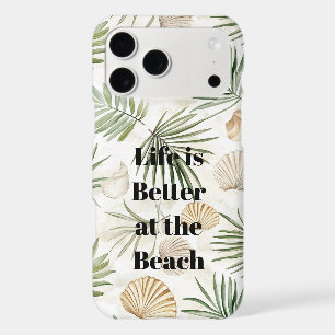 Tropical Leaves Beach Shells