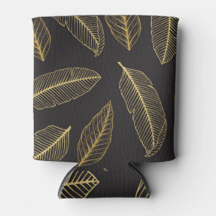 Tropical Leaves Botanical Seamless Pattern. Can Cooler