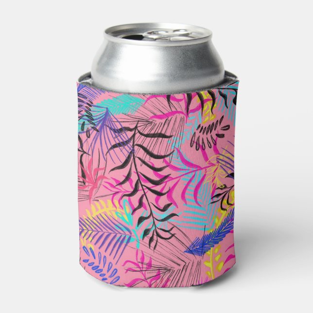 Tropical Leaves Can Cooler (Can Front)