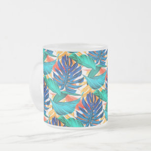Tropical Leaves Coffee Mug