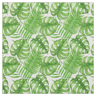 Tropical leaves fabric