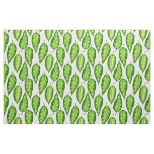 Tropical leaves fabric