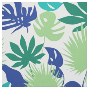 Tropical leaves fabric