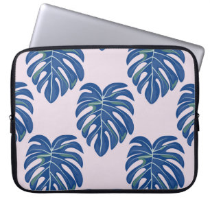 Tropical Leaves Fashionable Seamless Pattern Laptop Sleeve