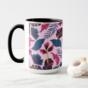 Tropical Leaves Garden Mug